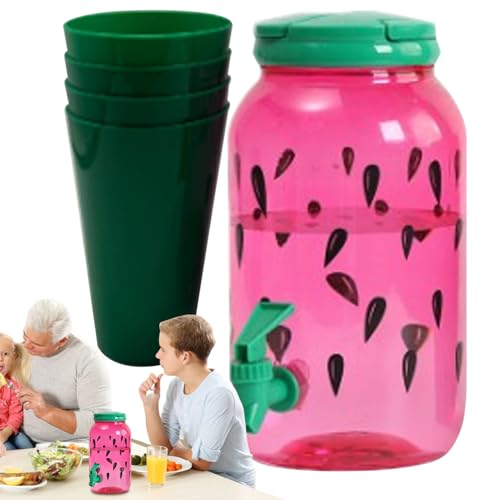 fanelod Kühlschrank-Kaltkessel – Limonadeneimer kompatibel mit Fritteuse, großes Fassungsvermögen 3,8 l, Eisgetränkespender für Kaltwasserreisen von fanelod