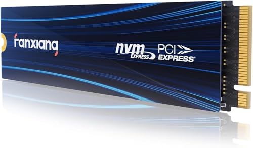 fanxiang NVMe SSD 2TB, M.2 PCIe Gen4x4 Gaming Solid State Laufwerk mit SLC Cache, 7100MB/s Lesen, Interne Festplatte für PC PS5 Laptop Datenübertragung S880E von fanxiang