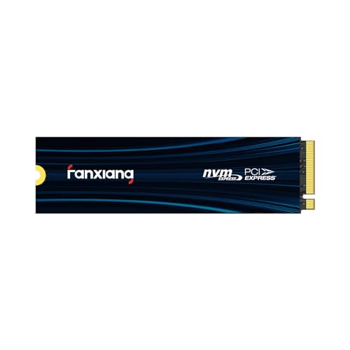 fanxiang NVMe SSD 4TB, M.2 PCIe Gen4x4 Gaming Solid State Laufwerk, 7300MB/s Lesen, 6300 MB/s Schreiben, Interne Festplatte für PC PS5 Laptop Datenübertragung S880E von fanxiang