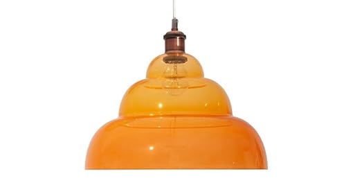 farbgewandt Hängelampe Cloud - mundgeblasene Designer Hängeleuchte (Honey) von farbgewandt