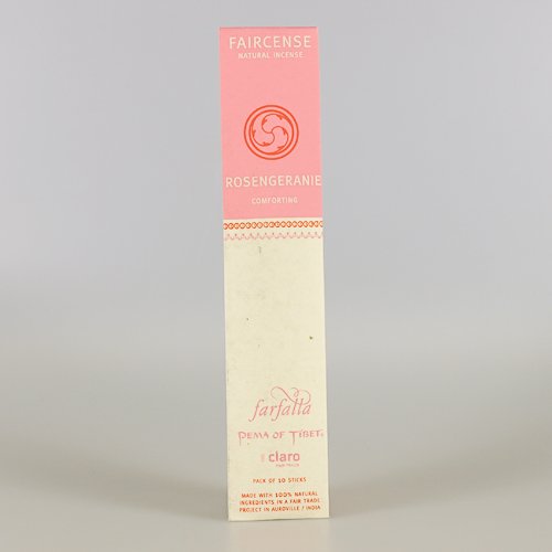 Faircense Räucherstäbchen Rosengeranie 10 St. von farfalla