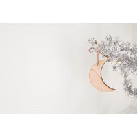 Mond-Ornament - Bambus Mond Ornament Holz Ornament, Halbmond Geschenk Mond-Ornament - Bambus Mond Ornament Holz Ornament, Halbmond Geschenk von farmhousemoon