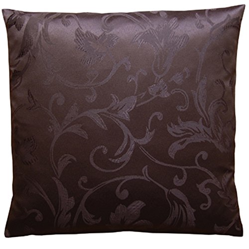 fashion and joy Kissenhülle BAROCK mit Ranke AUD edlem Jacquard in Schoko braun 40 x 40 cm mit Reißverschluß Ökotex zertifziert Dekokissen Zierkissen Kissen Typ467 fashion and joy Kissenhülle BAROCK mit Ranke AUD edlem Jacquard in Schoko braun 40 x 40 cm mit Reißverschluß Ökotex zertifziert Dekokissen Zierkissen Kissen Typ467 von fashion and joy