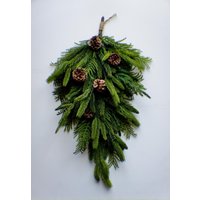 Weihnachtsgirlande, Weihnachtsgesteck, Türkranz, Kamin Swag Tischdekoration Weihnachtsgeschenk Weihnachtsgirlande, Weihnachtsgesteck, Türkranz, Kamin Swag Tischdekoration Weihnachtsgeschenk von fashiontouchhome