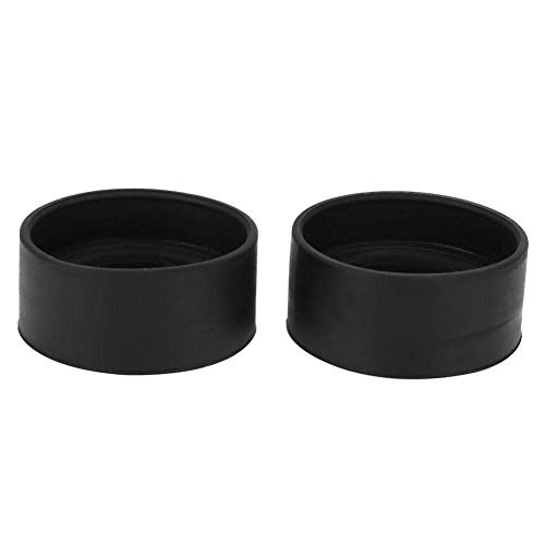 2 Stück Okularschutz aus Gummi,36mm Innendurchmesser,Okularabdeckungen für 32-36 mm Stereomikroskop,flacher Winkel von VOXIN