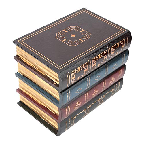 Falsche Buchbox, dekorative gefälschte Buch-Aufbewahrungsbox Requisiten Buch, antikes klassisches Heimbüro-Regal, dekoratives falsches Buch von fasient