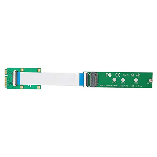 SSD-Adapterkarte, PCIE zu NVMe M.2 NGFF SSD-Adapter unterstützt SSD-Modul basierend auf M.2-Steckplatz 3 PCI-E und M.2 Key M-Kartentyp für 2230/2242/2260/2280 M.2 von fasient
