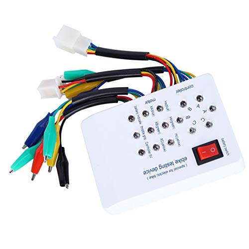 fasient1 Bürstenloser Motorkontroller Brushless Controller Tester,9V batteriebetriebener bürstenloser Elektroauto-Motortester Scootermotorsteuerung,mit englischem Handbuch von fasient1