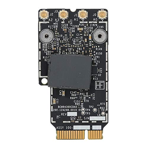fasient1 Für Broadcom BCM94360CD 802.11ac Drahtlose Netzwerkkarte PCI-E WiFi WLAN + für Bluetooth 4.0 für A1418 A1419 (2012-2013) von fasient1