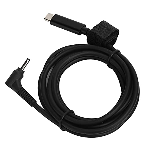fasient1 Ladekabel für Laptop,USB C-Stecker Zum Rechten Winkel DC 3.0x1.1mm Ladekabeladapter 4.9ft 65W 3A PD Netzteil-Verlängerungskabel, Schwarz fasient1 Ladekabel für Laptop,USB C-Stecker Zum Rechten Winkel DC 3.0x1.1mm Ladekabeladapter 4.9ft 65W 3A PD Netzteil-Verlängerungskabel, Schwarz von fasient1