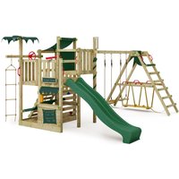 Fatmoose - Spielturm CrazyCoconut Club xxl mit SurfSwing, Sandkasten und Rutsche – Grün Fatmoose - Spielturm CrazyCoconut Club xxl mit SurfSwing, Sandkasten und Rutsche – Grün von fatmoose