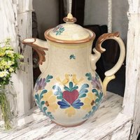 Villeroy Und Boch V&b Kirmes Kaffeekanne Teekanne Kanne Antik Bauerndekor 1700Ml von sinteins