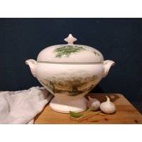 Villeroy Und Boch V&b Wallerfangen Antike Terrine Suppenterrine Mit Deckel Elfenbein Weiß Art Deco Gedeckter Tisch Villeroy Und Boch V&b Wallerfangen Antike Terrine Suppenterrine Mit Deckel Elfenbein Weiß Art Deco Gedeckter Tisch von sinteins