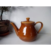 Waku 191/07 Vintage 70Er Jahrgang Kaffeekanne Teekanne Feuerfeste Kanne 650Ml Mid Century von sinteins