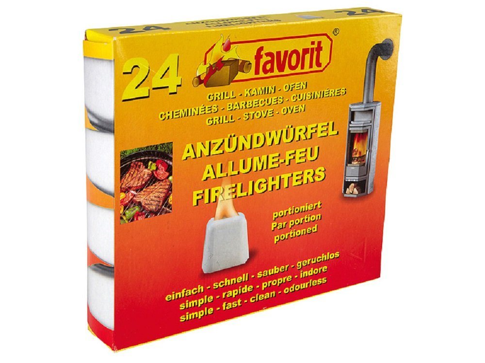 Anzündkamin Favorit Anzündwürfel auf Basis von Paraffin 24 Stk. 1224 Anzündkamin Favorit Anzündwürfel auf Basis von Paraffin 24 Stk. 1224 von favorit