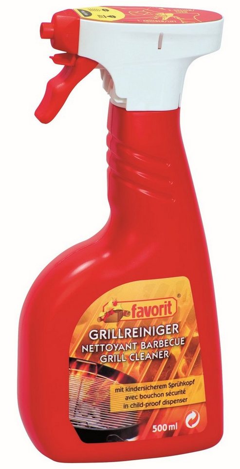 favorit Favorit Grillreiniger 500 ml entfettet, ideal für Rost und Grill Grillreiniger von favorit