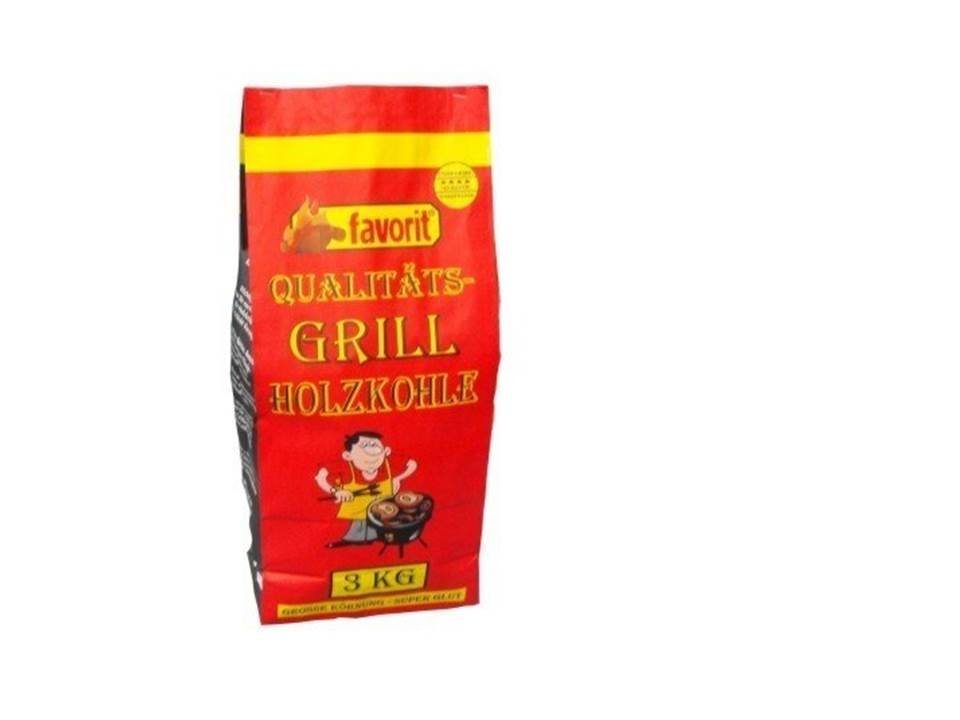 favorit Feuerrost Favorit Grill Holzkohle Kohle zum perfekten Grillen 3kg 3003 von favorit