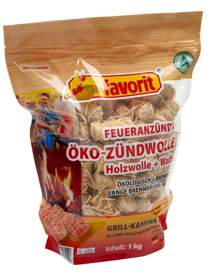 favorit Grillanzünder Favorit Anzündwolle für Kamin, 64 Stück, Anzünder, Ofenanzünder favorit Grillanzünder Favorit Anzündwolle für Kamin, 64 Stück, Anzünder, Ofenanzünder von favorit