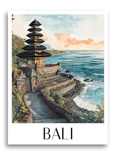 favplace Poster mit Städtemotiv Pura Ulun Danu Bratan Bali Premium Kunstdruck - Stadtposter bzw. Reiseposter DIN A4 bis A1 - Leinwand Städtposter - Wandbild A3 favplace Poster mit Städtemotiv Pura Ulun Danu Bratan Bali Premium Kunstdruck - Stadtposter bzw. Reiseposter DIN A4 bis A1 - Leinwand Städtposter - Wandbild A3 von favplace