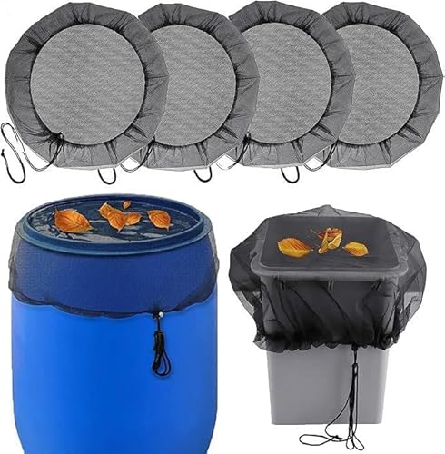 4X Mückensschutzs Netz Regentonne, Wetterbeständiger Mückensschutzs Regentonne Abdeckung, Regentonnen Netz, Regentonnenabdeckung Mit Zugband, Schutzabdeckung Schutz Vor Laub Stechmückens,60/80/95/100C 4X Mückensschutzs Netz Regentonne, Wetterbeständiger Mückensschutzs Regentonne Abdeckung, Regentonnen Netz, Regentonnenabdeckung Mit Zugband, Schutzabdeckung Schutz Vor Laub Stechmückens,60/80/95/100C von fayarrd