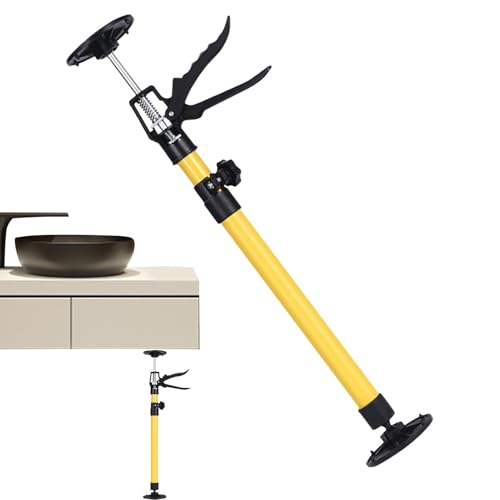 Türzarge Montagestütze, Zargenspanner Türfutterstrebe Türspreizer Türspanner, Einhandstütze Montagestütze, Robuste Stützstange, Deckenstütze Teleskopstütze Mit 40 Kg Tragkraft, Schrankstützheber von fayarrd