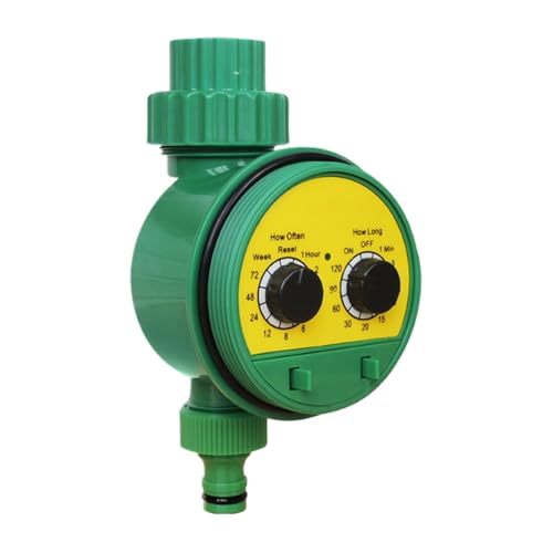 fayarrd Garten Bewässerungs Timer, Zeitschaltuhr Für Tröpfchenbewässerung, Programmierbarer Gartenbewässerung Timer Mit Doppeldrehknopf Für Sträucher Und Außenbereich fayarrd Garten Bewässerungs Timer, Zeitschaltuhr Für Tröpfchenbewässerung, Programmierbarer Gartenbewässerung Timer Mit Doppeldrehknopf Für Sträucher Und Außenbereich von fayarrd
