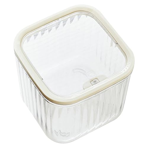 fayarrd Mülleimer - Staubdichter Aufbewahrungsbehälter | Klarer Platzsparender Box Für Schminkpinsel Wattestäbchen Schreibpapier Badezimmer Schlafzimmer fayarrd Mülleimer - Staubdichter Aufbewahrungsbehälter | Klarer Platzsparender Box Für Schminkpinsel Wattestäbchen Schreibpapier Badezimmer Schlafzimmer von fayarrd