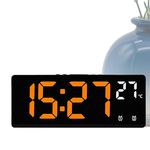 fayarrd Nachttischuhr, Sprachsteuerung Digitaler Wecker, Coole Gadgets als Uhr und Schlafhilfe für Tisch Studentenzimmer Schlafzimmer Nachttisch Erwachsene Kinder Schwereschläfer Schreibtisch von fayarrd
