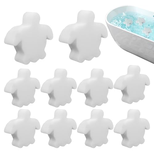 fayarrd Pool Scum Absorber - Schmutze Absorber Für - 10X Entferner Skimmer Schrubber Reiniger Einweichfilter Spa Zubehör Schildkrötenform Für Schwimmbad Erwachsene von fayarrd