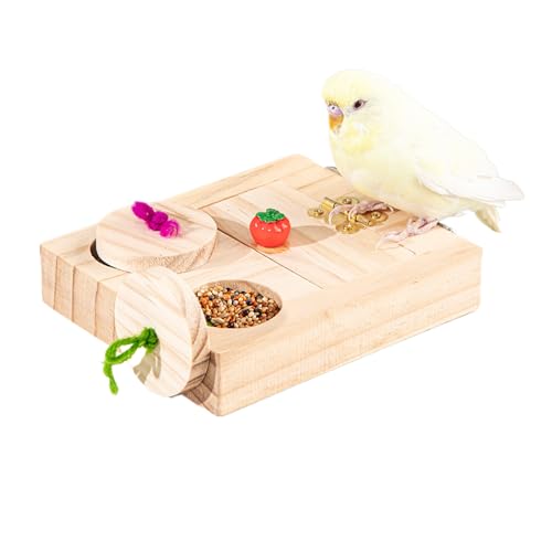 fayarrd Vogelschredderspielzeug - Vogelschnüffelbox | Holz-Schnabelgesund Enrichment-Futtergerät Natürlich Interaktiv Für Geistige Stimulation Kautraining Kletterübungen fayarrd Vogelschredderspielzeug - Vogelschnüffelbox | Holz-Schnabelgesund Enrichment-Futtergerät Natürlich Interaktiv Für Geistige Stimulation Kautraining Kletterübungen von fayarrd