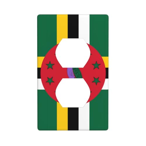 Bedruckte Wandplatte mit Flagge der Commonwealth of Dominica aus Polycarbonat, schlagfest, britischer Standard, hitzebeständig, für Wohn- und Gewerbe Bedruckte Wandplatte mit Flagge der Commonwealth of Dominica aus Polycarbonat, schlagfest, britischer Standard, hitzebeständig, für Wohn- und Gewerbe von fdgbnm