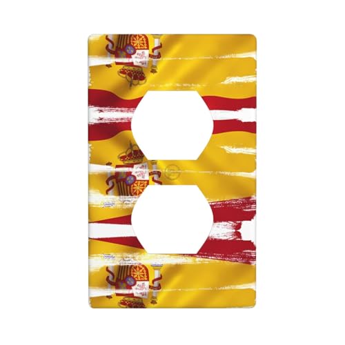 Bedruckte Wandplatte mit Spanien-Flagge, PC-Material, schlagfest, britischer Standard, hitzebeständig, für Wohn- und Gewerbe Bedruckte Wandplatte mit Spanien-Flagge, PC-Material, schlagfest, britischer Standard, hitzebeständig, für Wohn- und Gewerbe von fdgbnm
