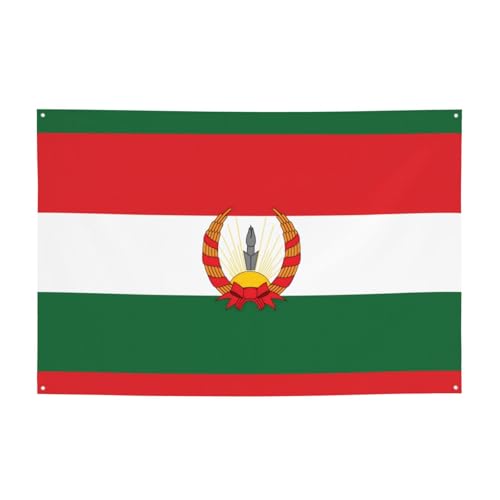 FDGBNM Flagge von Mahabad, lebendiges Party-Banner, 119,4 x 43,2 cm, UV-beständig, lichtbeständig, 4 Ösen, für den Innen- und Außenbereich geeignet. FDGBNM Flagge von Mahabad, lebendiges Party-Banner, 119,4 x 43,2 cm, UV-beständig, lichtbeständig, 4 Ösen, für den Innen- und Außenbereich geeignet. von fdgbnm