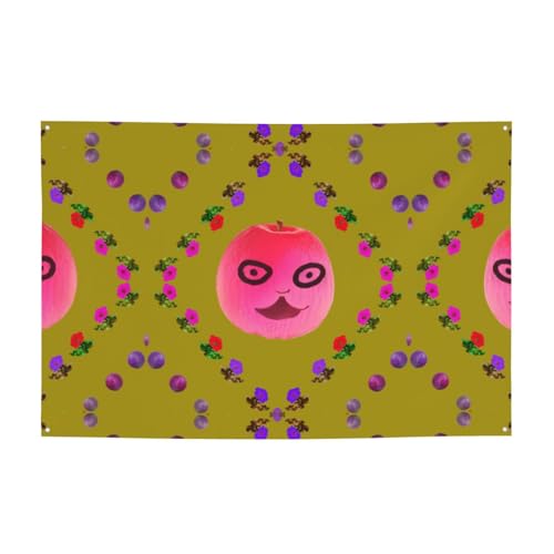 FDGBNM Lustiges Gesicht, pfirsichfarben, lebendiges Party-Banner, 119,4 x 43,2 cm, UV-beständig, lichtbeständig, 4 Ösen, für den Innen- und Außenbereich FDGBNM Lustiges Gesicht, pfirsichfarben, lebendiges Party-Banner, 119,4 x 43,2 cm, UV-beständig, lichtbeständig, 4 Ösen, für den Innen- und Außenbereich von fdgbnm