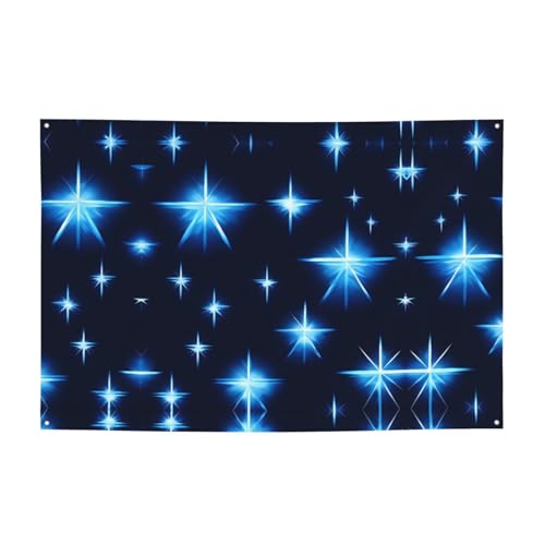 FDGBNM Party-Banner mit blauem Cartoon-Motiv, 119,4 x 43,2 cm, UV-beständig, lichtbeständig, 4 Ösen, für den Innen- und Außenbereich geeignet. FDGBNM Party-Banner mit blauem Cartoon-Motiv, 119,4 x 43,2 cm, UV-beständig, lichtbeständig, 4 Ösen, für den Innen- und Außenbereich geeignet. von fdgbnm