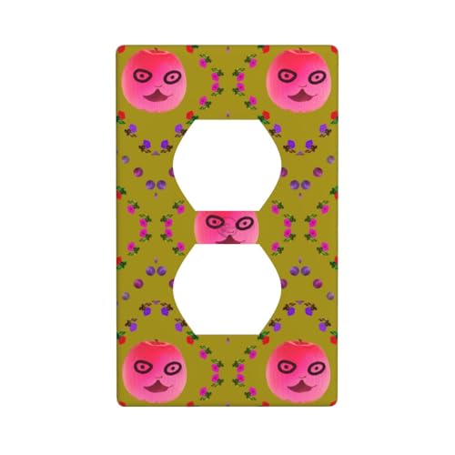 Funny Face Pfirsich-bedruckte Wandplatte, PC-Material, stoßfest, britischer Standard, hitzebeständig, Wohn- und Gewerbe Funny Face Pfirsich-bedruckte Wandplatte, PC-Material, stoßfest, britischer Standard, hitzebeständig, Wohn- und Gewerbe von fdgbnm