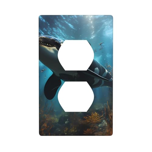 Große Killerwale bedruckte Wandplatte, PC-Material, schlagfest, britischer Standard, hitzebeständig, Wohn- und Gewerbe Große Killerwale bedruckte Wandplatte, PC-Material, schlagfest, britischer Standard, hitzebeständig, Wohn- und Gewerbe von fdgbnm