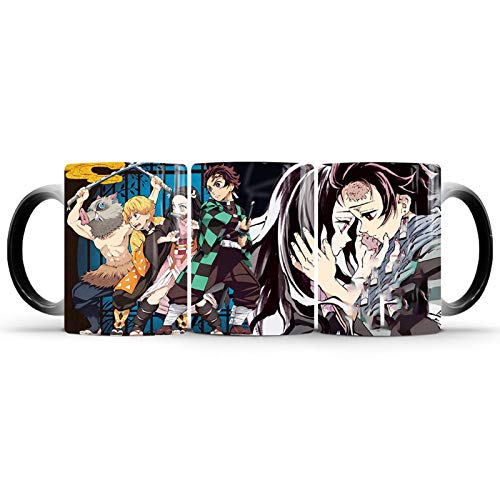 fdsfd Anime Tasse Hitzeempfindliche Farbwechsel Kaffeetasse Keramiktasse Anime Milch Teetasse Für Anime Liebhaber Freunde von fdsfd