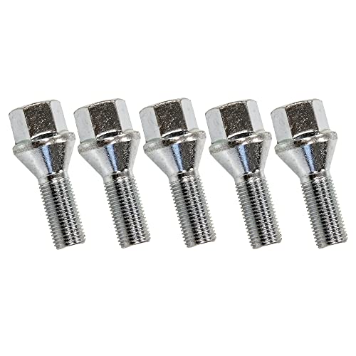 5x FEBI RADSCHRAUBEN M12 x 1,5 x 22 mm VERZINKT SW17 32031118 von febi bilstein