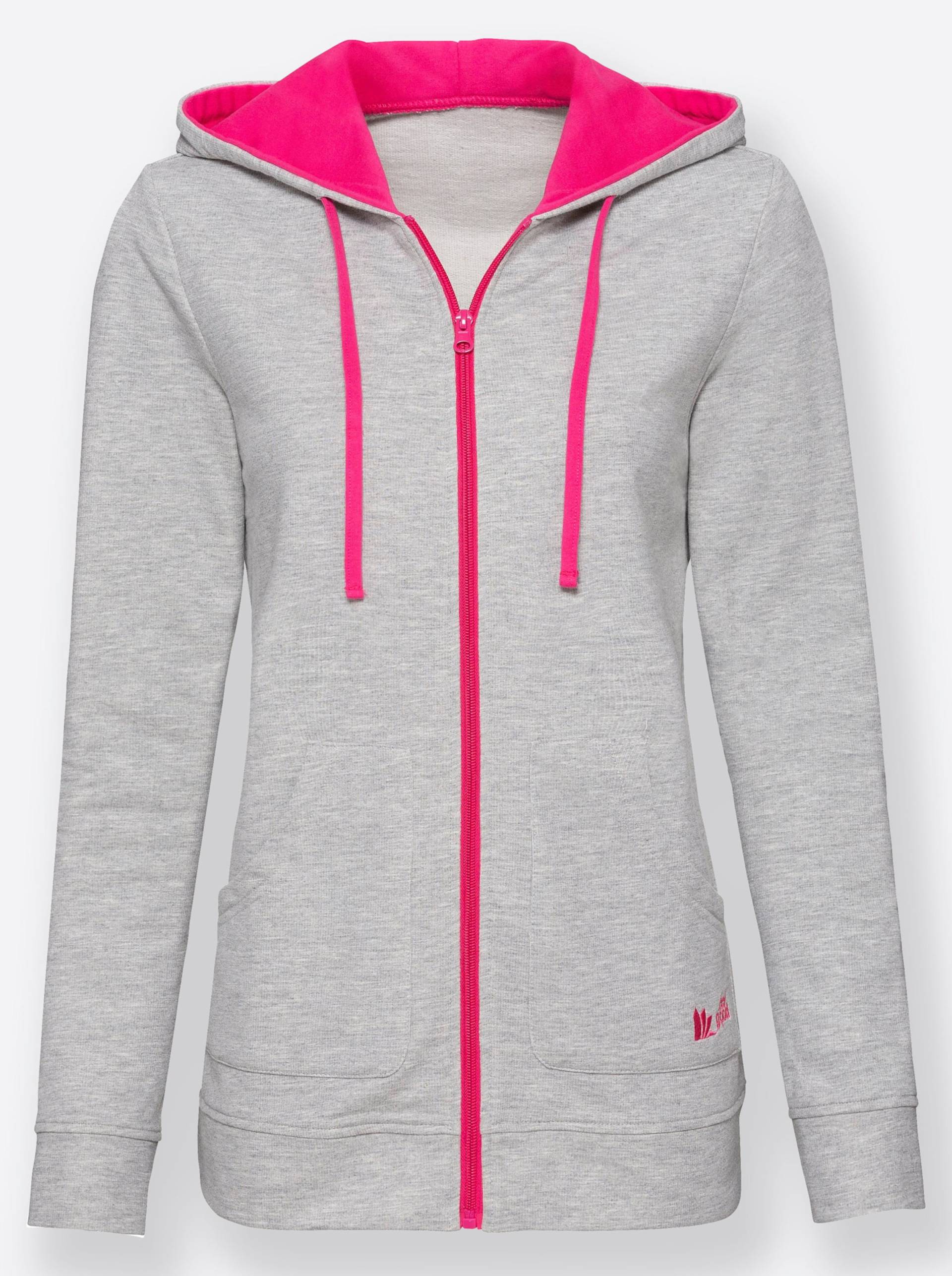 Jacke in grau-pink von feel good von feel good