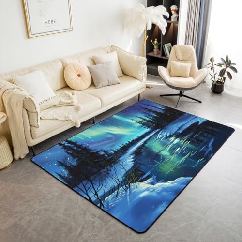 feelingyou Pilz Kids Area Teppich,Star Moonlight Galaxy Magical Indoor Floor Mat Eingangsteppich für Mädchen Jungen,Mysteriöse Pflanze Rutschschutz Teppich,Bunte Couch Wohnzimmer Dekor,150x200cm feelingyou Pilz Kids Area Teppich,Star Moonlight Galaxy Magical Indoor Floor Mat Eingangsteppich für Mädchen Jungen,Mysteriöse Pflanze Rutschschutz Teppich,Bunte Couch Wohnzimmer Dekor,150x200cm von feelingyou
