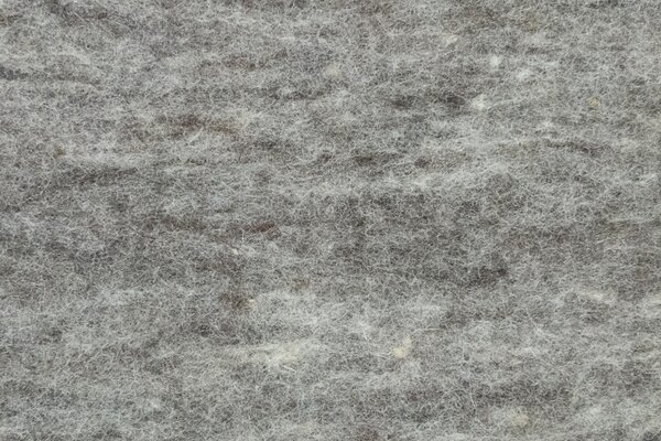 feelz Sitzkissen aus Wolle gefilzt, eckig 35x35cm, Grau, Weiß, Natur von feelz