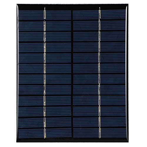 Solarpanel-Modul, 2W wasserdichtes 12V gutes Dichtungs-DIY-Solarpanel, Mini-Solarpanel, Wandleuchten für Rasenleuchten Radios Solarspielzeug von fegayu