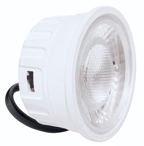 feinlux® LED Modul 230V extra flach DIMMBAR Leuchtmittel 5W Lichtfarbe CCT zur Auswahl Warmweiß/Neutralweiß/Kaltweiß ersetzt 40W Halogen - 50x25mm - GU10 MR16 Strahler Ersatz von feinlux