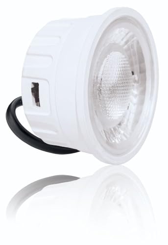feinlux® LED Modul 230V extra flach Leuchtmittel 5W Lichtfarbe CCT zur Auswahl Warmweiß/Neutralweiß/Kaltweiß ersetzt 40W Halogen - 50x25mm - GU10 MR16 Strahler Ersatz von feinlux