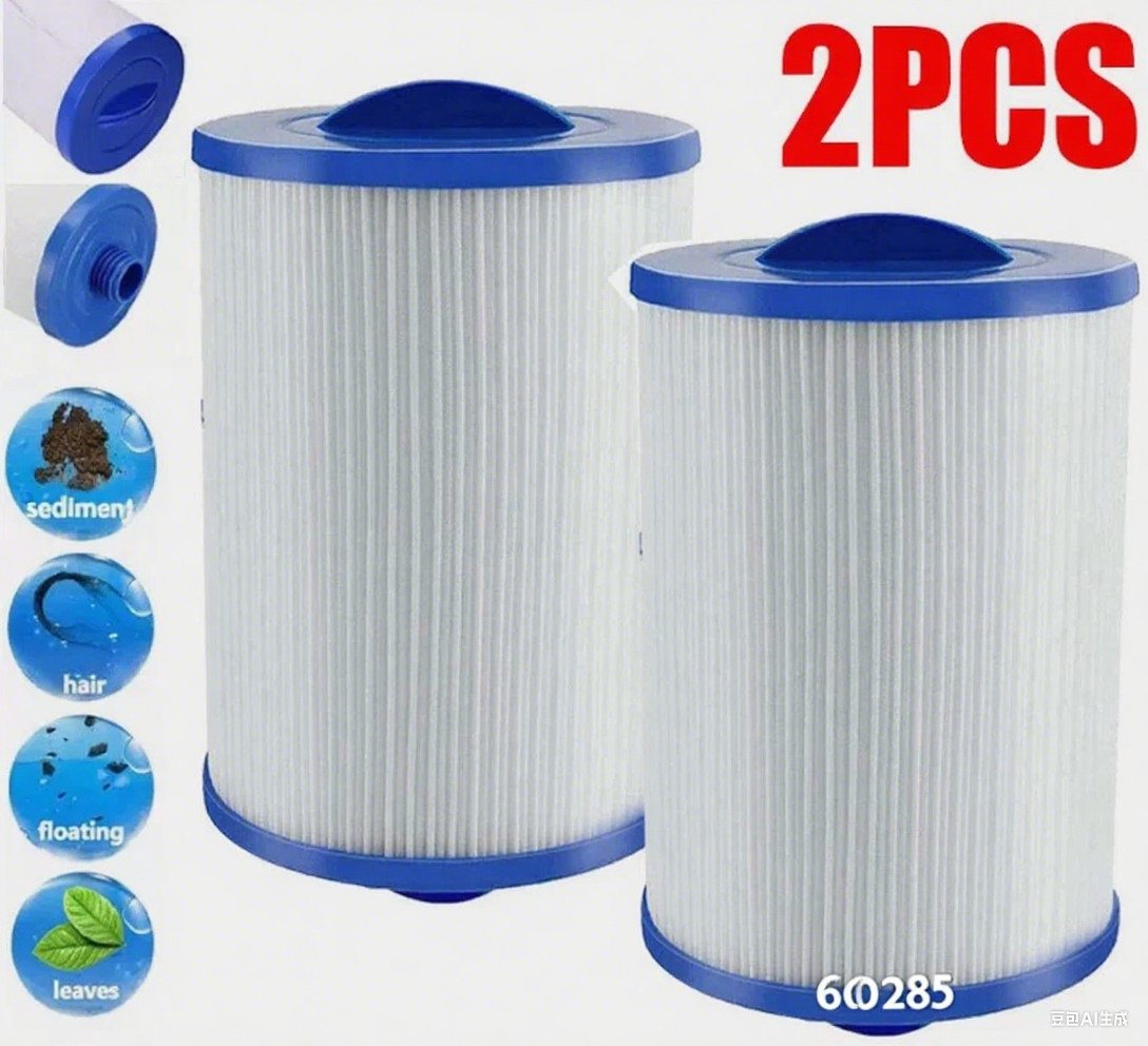 feinlux Filterkartuschen-Reinigungsgerät 2X Spa Filter Cartridge für PWW50 Pool Filter feinlux Filterkartuschen-Reinigungsgerät 2X Spa Filter Cartridge für PWW50 Pool Filter von feinlux
