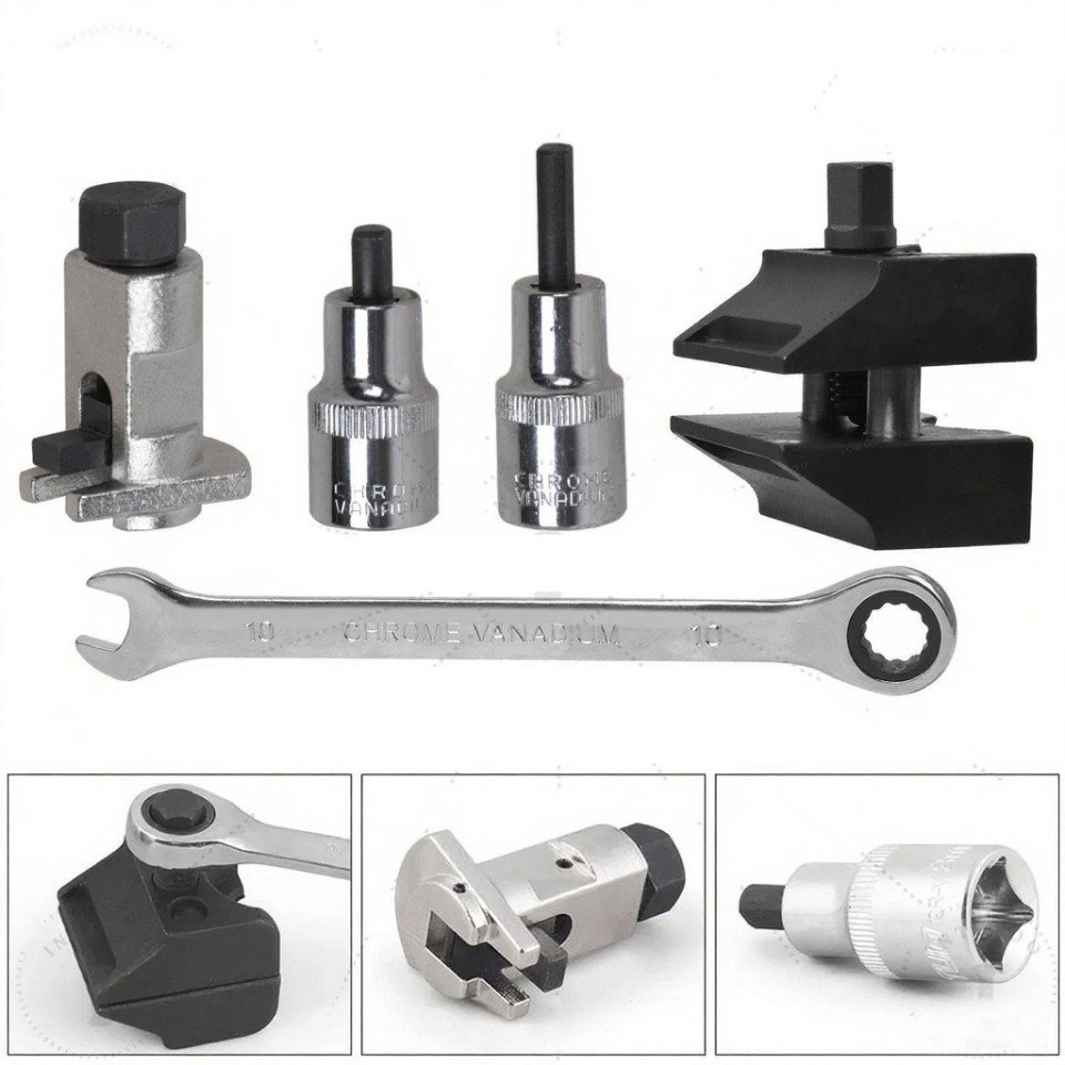 feinlux Multitool KLEMMBOHRUNG SPREIZWERKZEUG FEDERBEIN ACHSSCHENKEL TRAGGELENK SPREIZER, (1 St) von NAVPLUS