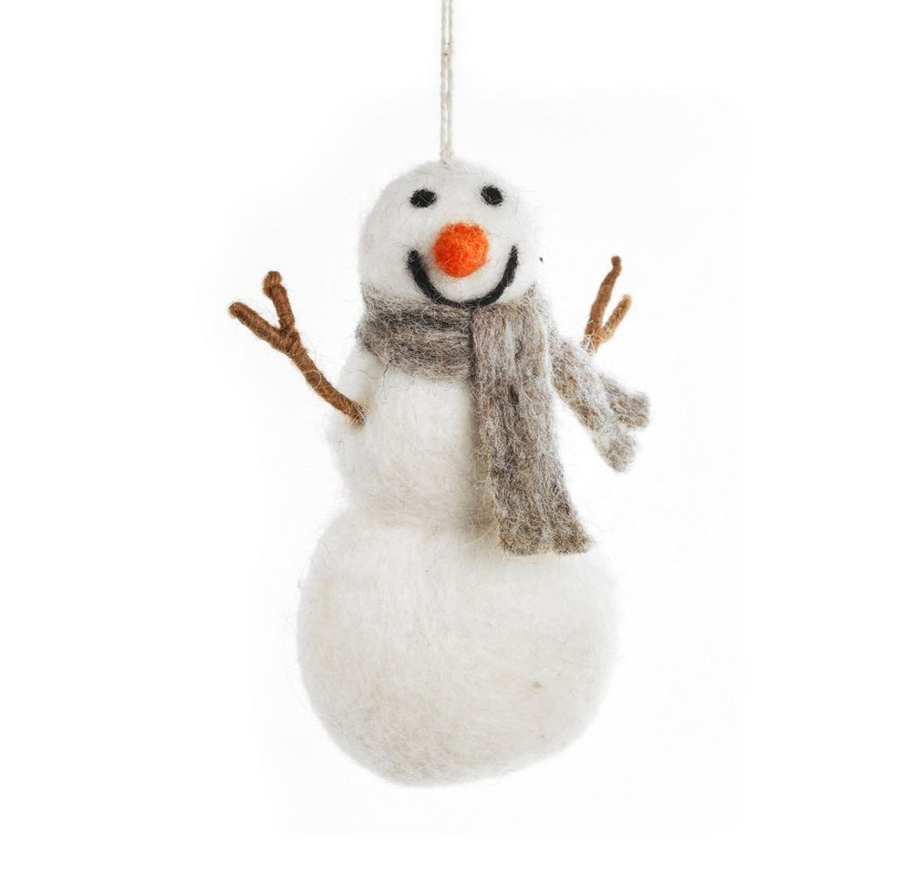 felt so good Christbaumschmuck Norman der Schneemann aus Filz felt so good Christbaumschmuck Norman der Schneemann aus Filz von felt so good