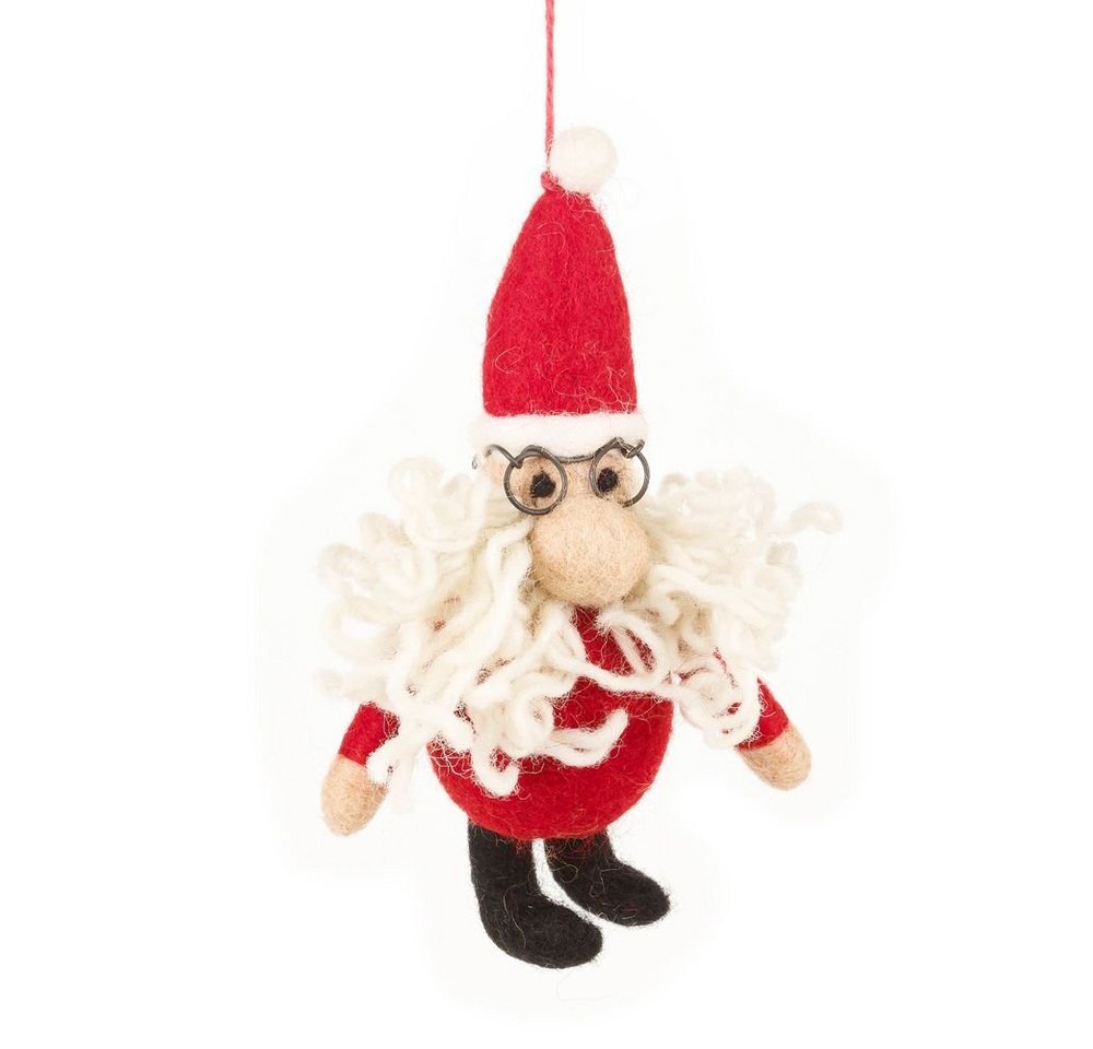 felt so good Christbaumschmuck Santa Claus aus Filz felt so good Christbaumschmuck Santa Claus aus Filz von felt so good