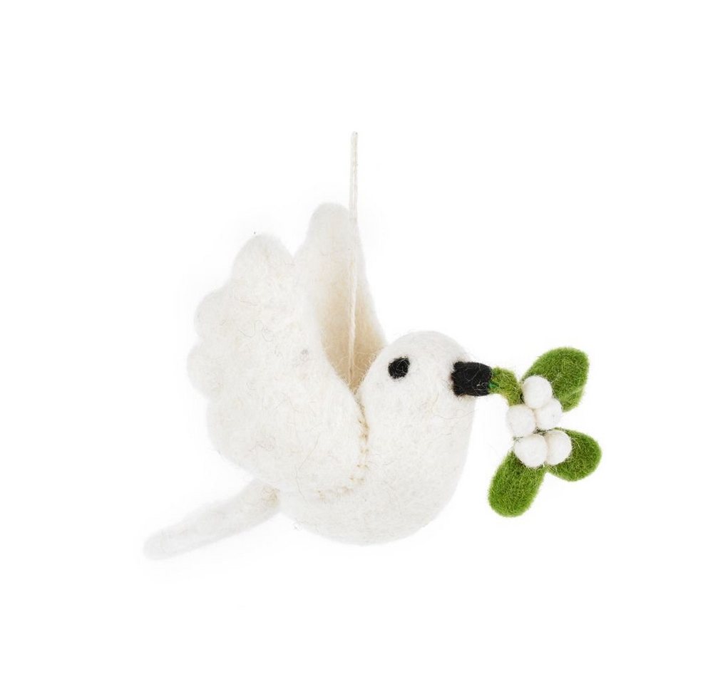 felt so good Christbaumschmuck Taube aus Filz felt so good Christbaumschmuck Taube aus Filz von felt so good